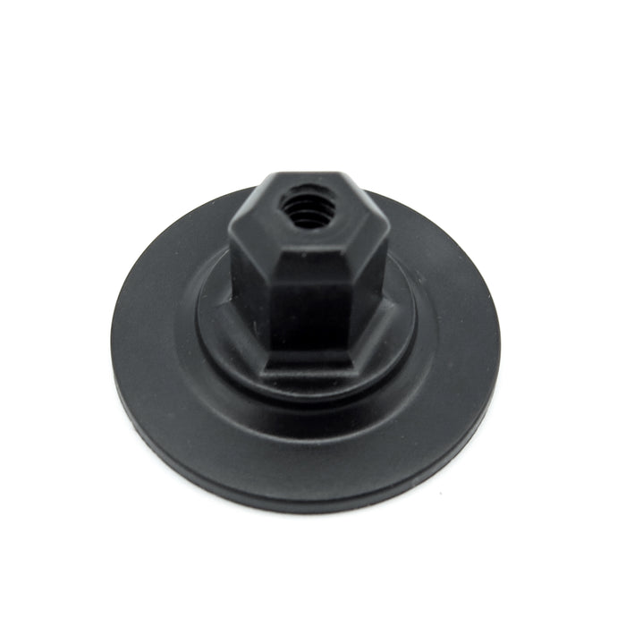 Wide Collared Threaded Plastic Nut, Volkswagen WHT000713