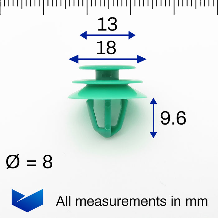 Clips de panneau de garniture intérieure, Hyundai 823152W000