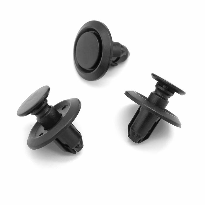 8mm Push Fit Plastic Rivet, Black, BYD 1018911300