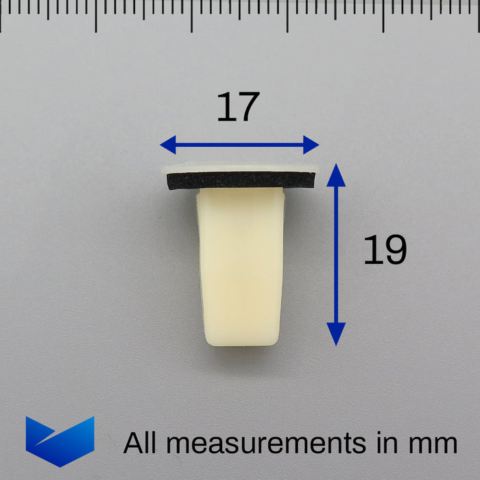 8.5mm Screw Grommet Nut with Sealing Washer, Mitsubishi MU480034 MU480032