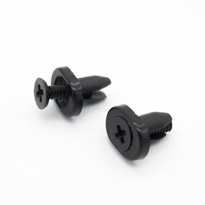 5mm Oval Collared Screw Fit Plastic Fastener, Mazda GJ6E50715A GJ6E50715B
