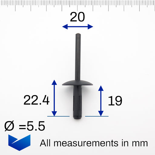 BMW Trim Fixing 10mm Nut 51711925025 1 3 5 X3 X4 X5 E & F Series Quantity Of 10