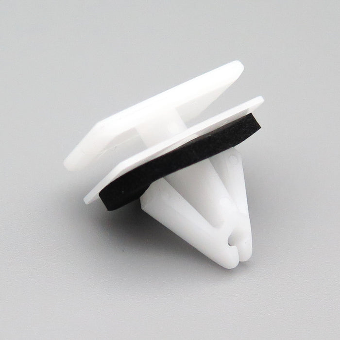 Moulding Clip, White, Citroen YQ00110580