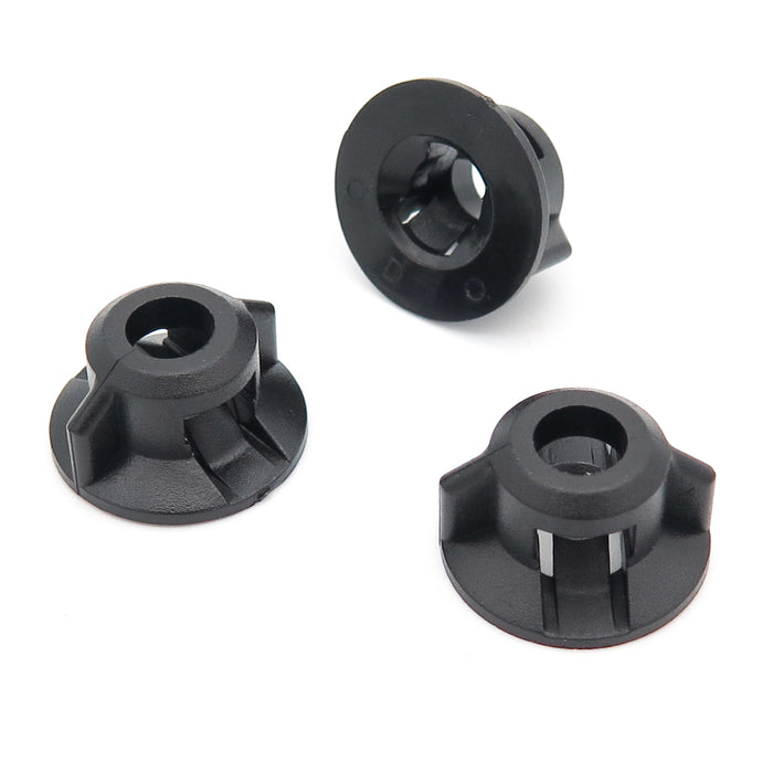 10-Pack 10mm Hex Head Plastic Nut Clips For Undertrays & Splash Guards – Universal Screw-On Retainers