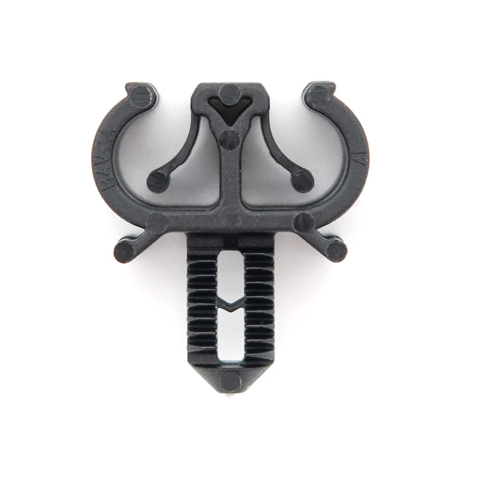 Hose Routing Clips Twin 4-6mm Cable, Hose or Pipe Routing Clip for 6.5mm Hole — VehicleClips
