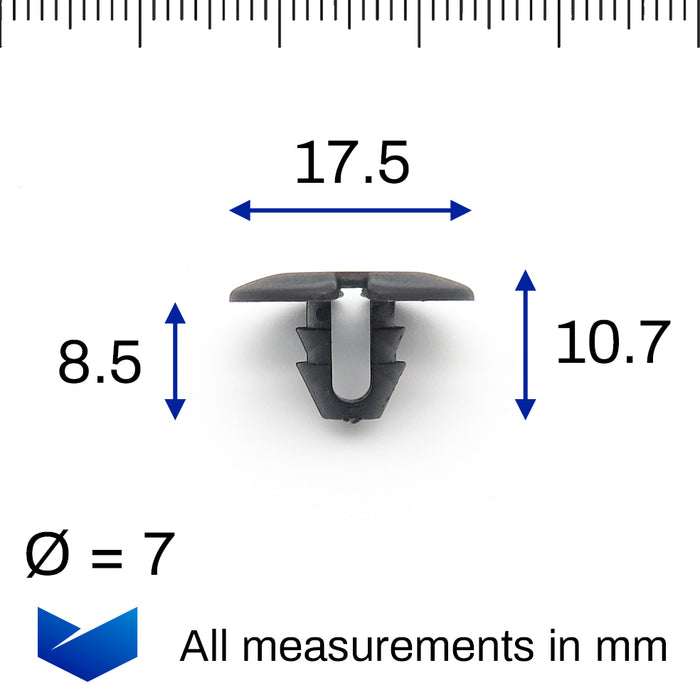 Bonnet Insulation Clip, Alfa Romeo 60507096