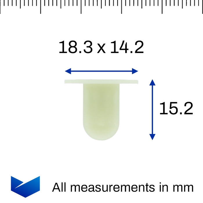 Screw Grommet for Trims and Mounting of Parts, Mini 51718242741