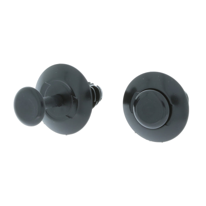 Push Fit Plastic Rivet, 8mm Hole, Black, Audi N91158501