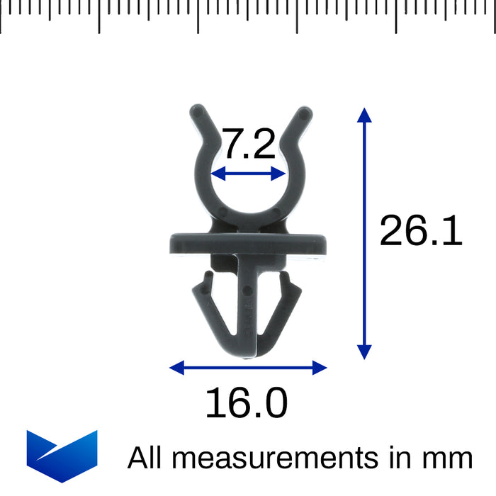 Bonnet Strut Stay Rod Holder, Mazda L20656652A