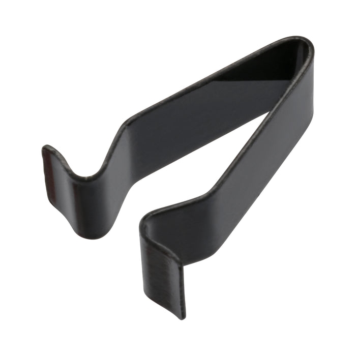 Spring Clip, Metal, Black, Mercedes-Benz A0029912170
