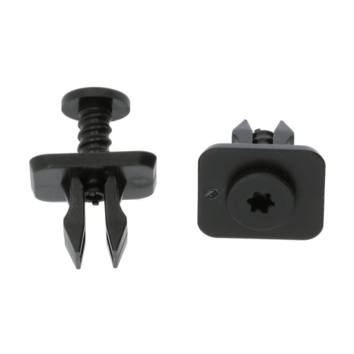 Square Collar Screw Fit Clip, Black, Cupra 6R0839829D