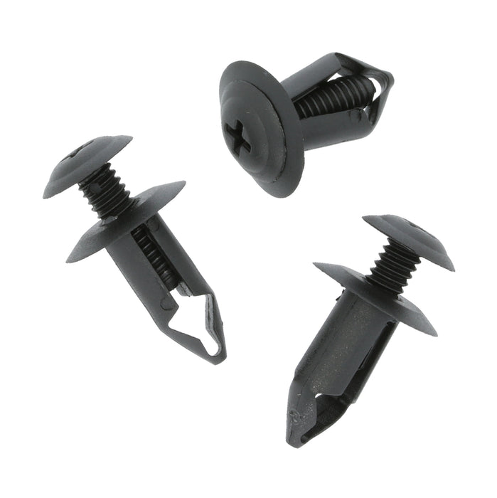 6mm Screw Fit Plastic Trim Clip, Mitsubishi MB344737