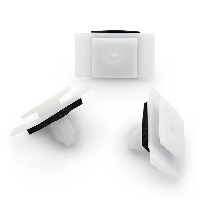Moulding Clip, White, Kia 87758D2000