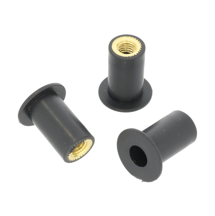 M5 Rubber Nut for Cowl & Windscreen, Honda 90111-MM9-000