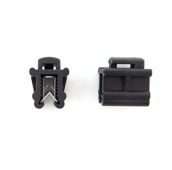 Panel Edge Fastener Clip for Cable Ties