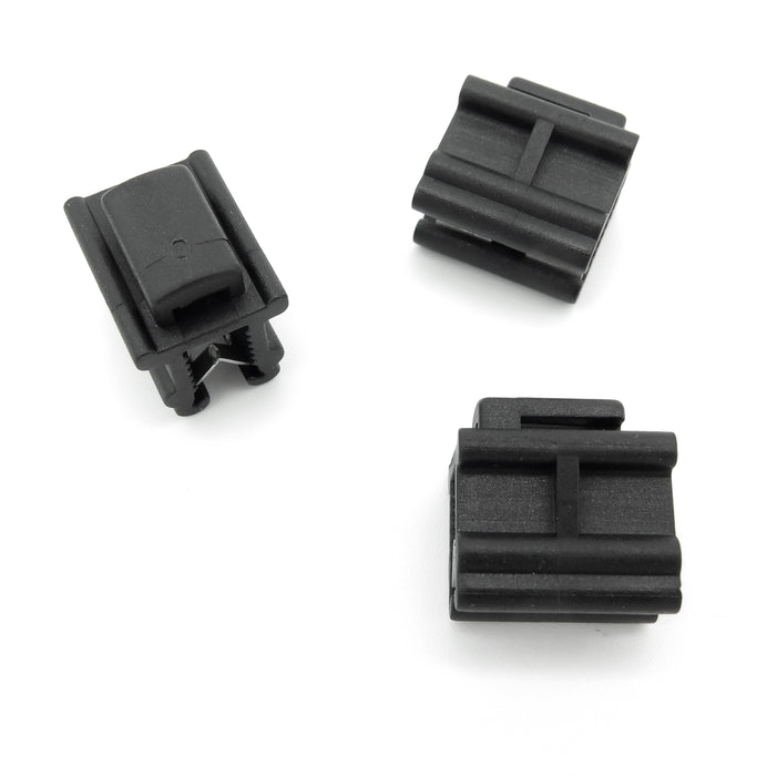 Panel Edge Fastener Clip for Cable Ties