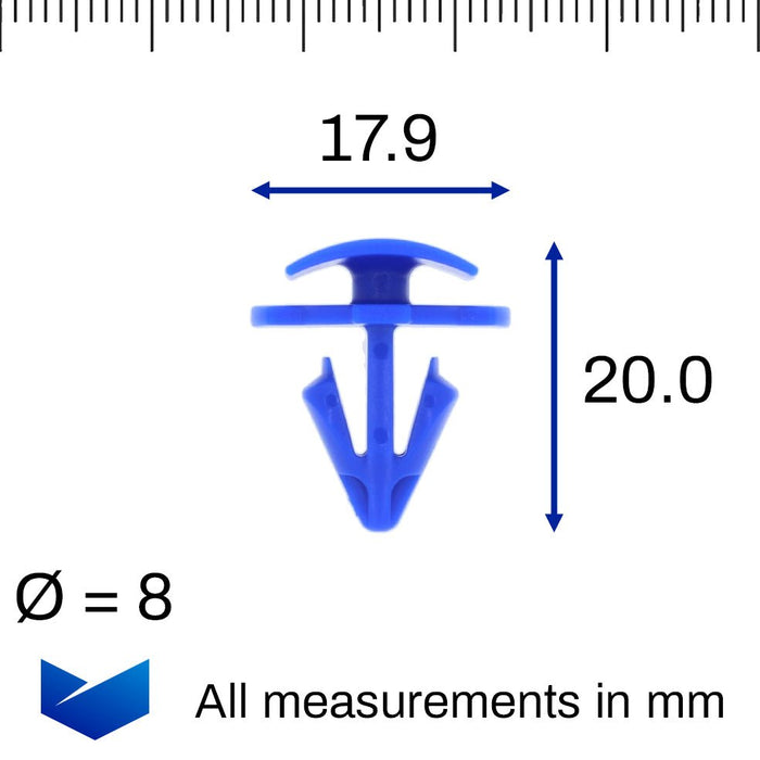 Arch Flare & Body Trim Clip, Volkswagen 2GA853585A, 2GA 853 585A - VehicleClips