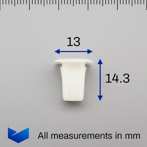 Arch Lining & Trim Cover Screw Grommet, Honda 90601S30003 , 90601 - S30 - 003 - VehicleClips