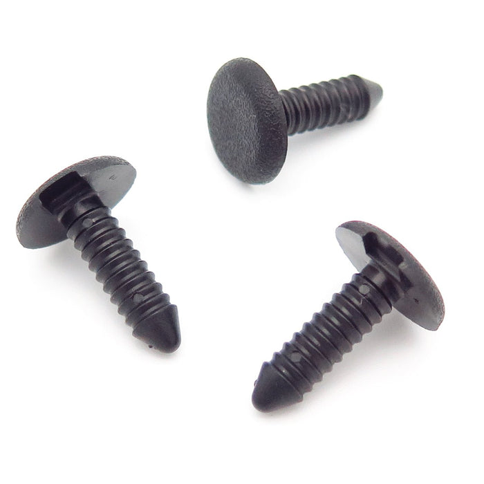 Barbed Stud Clip, Black - Volkswagen 6Q0867333 / 6Q0 867 333 - VehicleClips