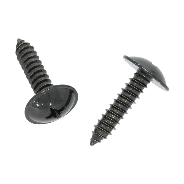 Black Body Screw for Wheel Arch Linings & Side Skirt Trim Panels, Kia 1249306257E - VehicleClips