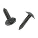 Black Body Screw for Wheel Arch Linings & Side Skirt Trim Panels, Kia 1249306257E - VehicleClips