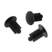 Black Fir Tree Plastic Trim Panel Clips - 9 - 10mm Hole - 18mm Head - VehicleClips