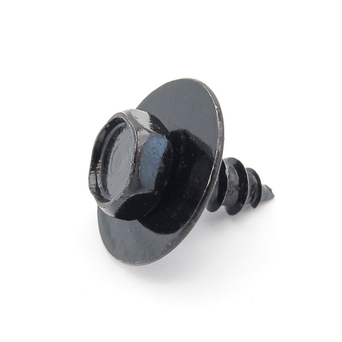 Black Wheel Arch Lining SEM Screw, Toyota 9015960496 - VehicleClips