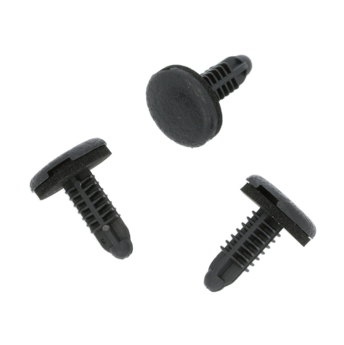 Fir Tree Clip, 5mm hole, Black - Mitsubishi MR221721 - VehicleClips