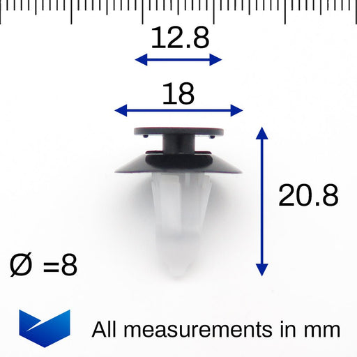 Ford Door Card, Headlining & Interior Trim Clips - 1020732, 1779439 - VehicleClips