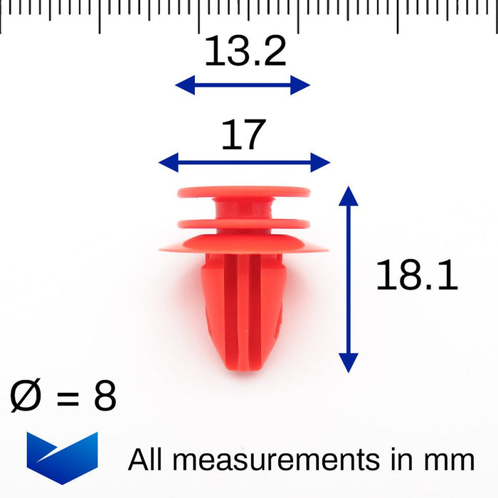 Interior & Exterior Trim Panel Clips, Mercedes - Benz A0009918698 - VehicleClips