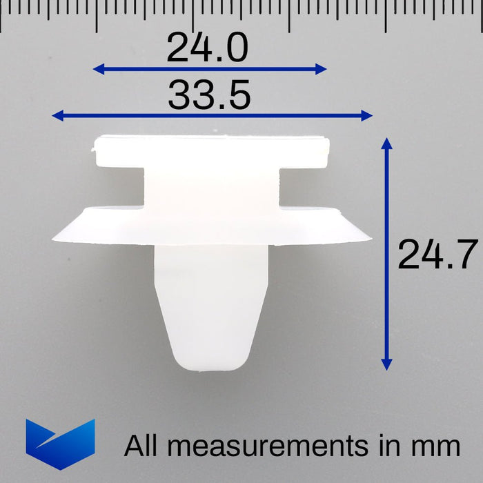 Interior Pillar & Side Trim Plastic Trim Clips, Peugeot 8331C6 - VehicleClips