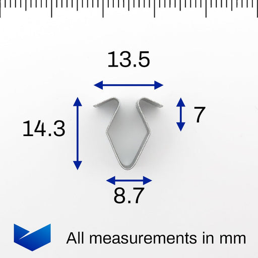 Interior Trim, Fascia and Pillar Cover Clips, Audi 4A0867276B - VehicleClips