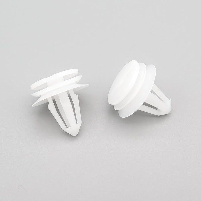 Interior Trim Panel & Moulding Clip, White, Seat 6X0867300A - VehicleClips