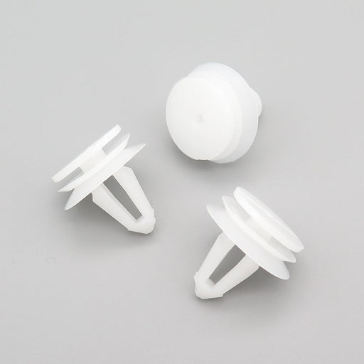 Interior Trim Panel & Moulding Clip, White, Seat 6X0867300A - VehicleClips
