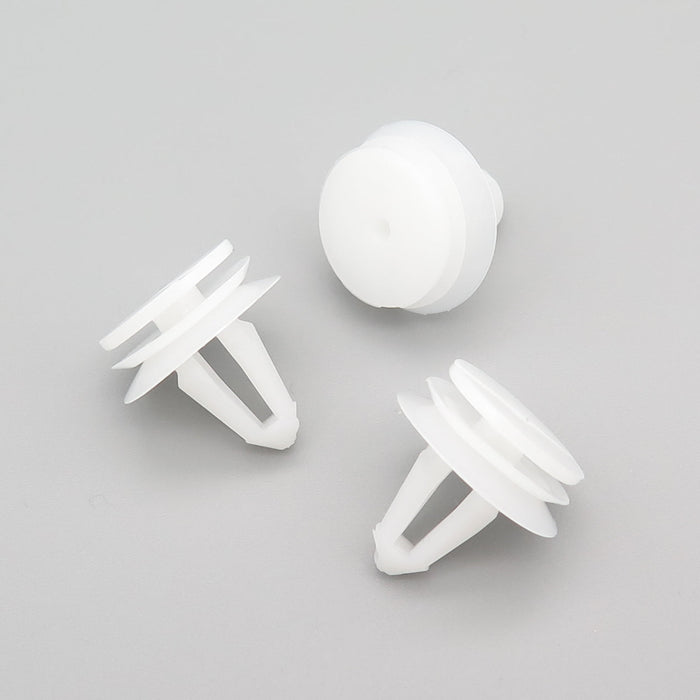 Interior Trim Panel & Moulding Clip, White, Seat 6X0867300A - VehicleClips