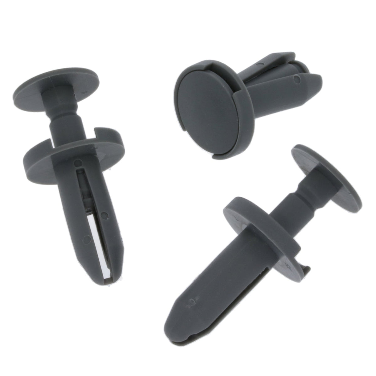 Long, Dark Grey Push Fit Plastic Rivets for VW and Ford Van Lining / P ...