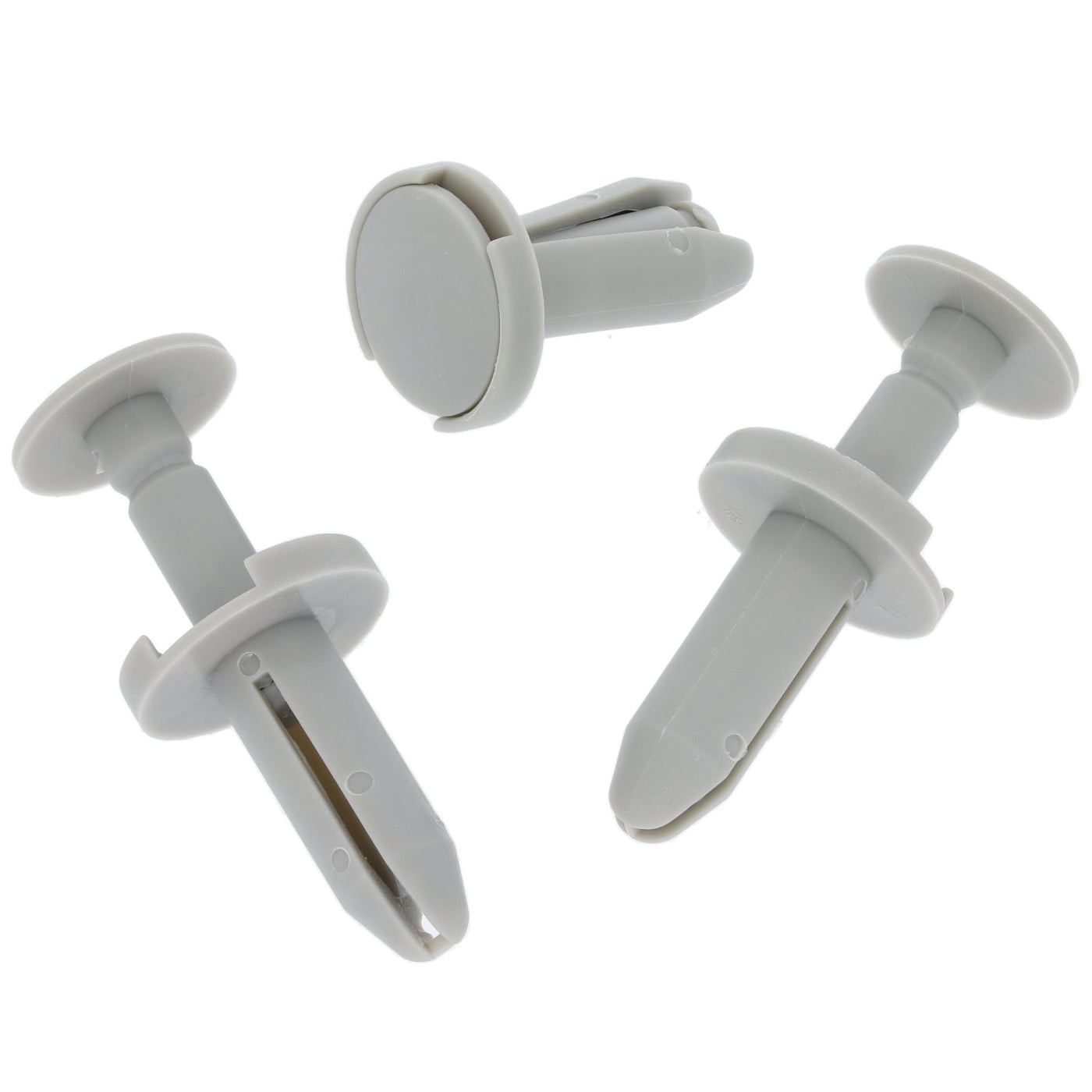 Long, Light Grey Push Fit Plastic Rivets for VW and Ford Van Lining ...