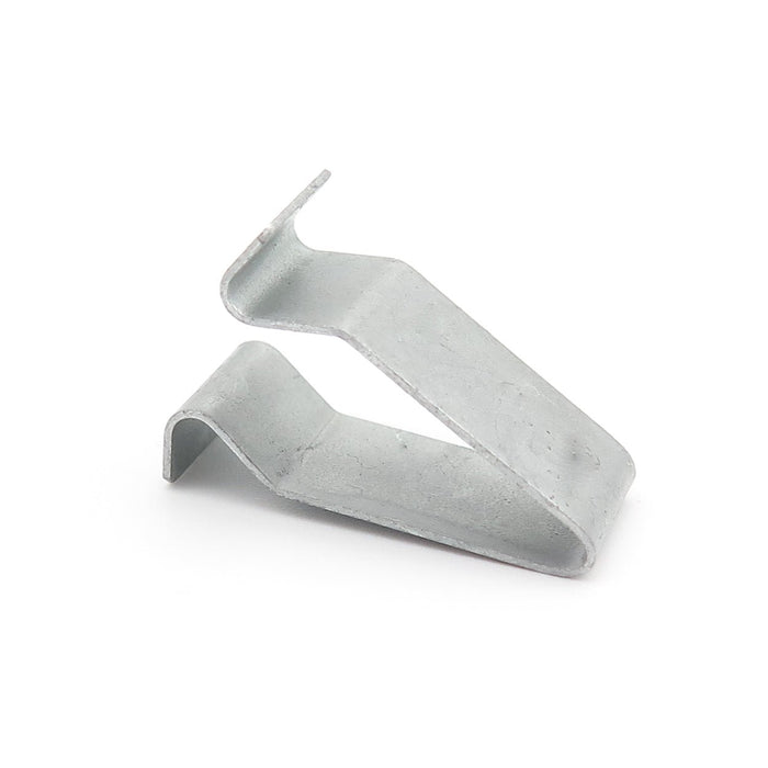 Metal Interior Trim Panel & Fascia Spring Clip, Length 22mm - Audi 4A0867276 - VehicleClips