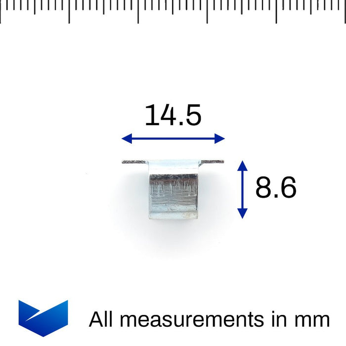 Metal Screw Receiver Nut for Underbody Shields and Trays, Skoda N10327102 - VehicleClips