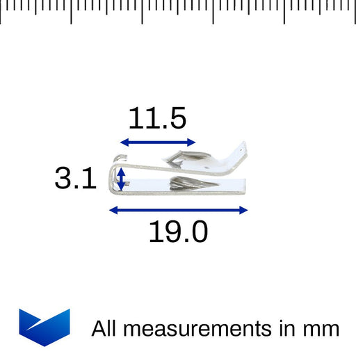 Metal Speed Nut for Wheel Arch Linings & Underbody Shields, Audi N10433701 - VehicleClips