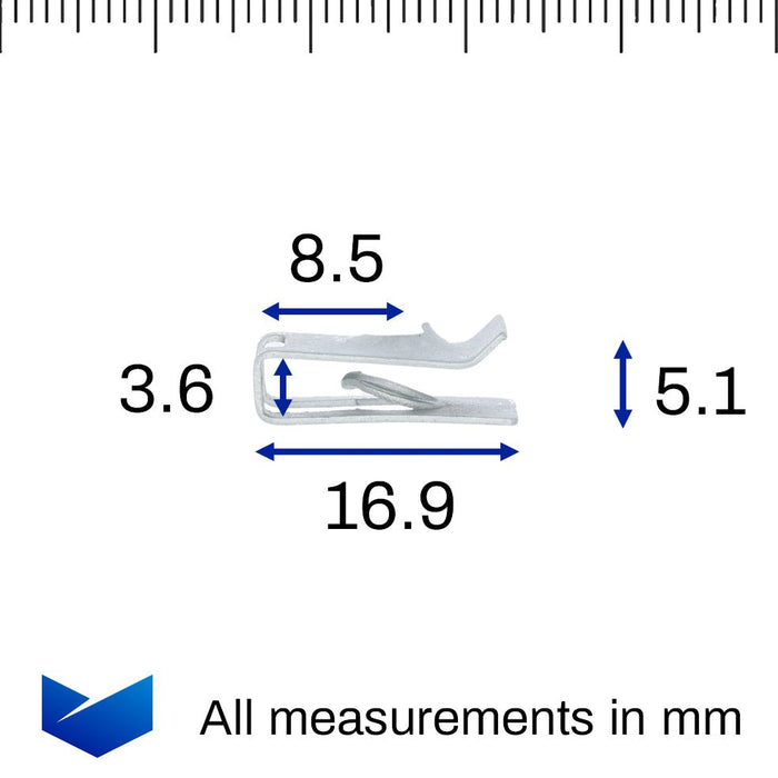 Metal Speed Nut, Mini 07129904150, 07 12 9 904 150 - VehicleClips