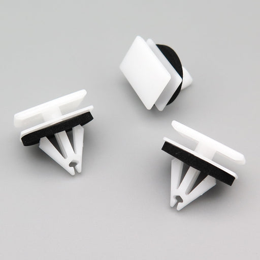 Moulding Clip, White, Citroen YQ00110580 - VehicleClips