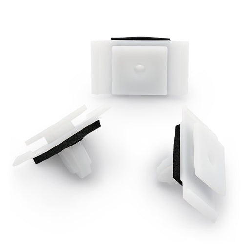 Moulding Clip, White, Kia 87758D2000 - VehicleClips