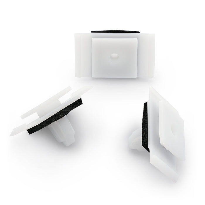 Moulding Clip, White, Kia 87758D2000 - VehicleClips
