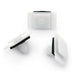 Moulding Clip, White, Kia 87758D2000 - VehicleClips