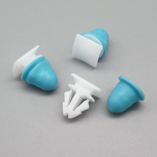 Moulding Clip with Rubber Grommet, Volkswagen 8R0853909A - VehicleClips