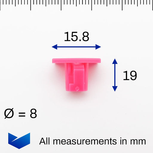 Moulding & Trim Fastener Clip, Kia 877562J000 - VehicleClips