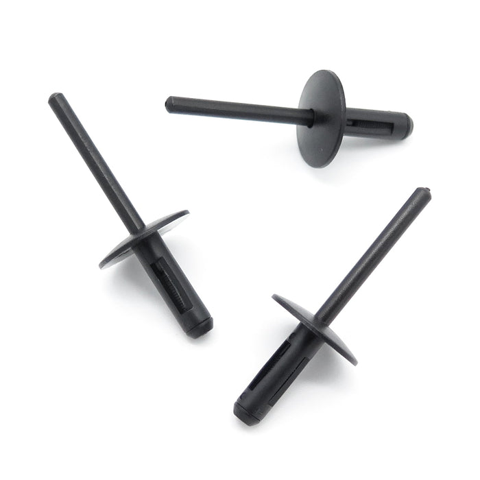 Plastic 6mm Blind Rivet, Wheel Arch Trim, Splashguards & Bumpers, Mini 51717002953 - VehicleClips