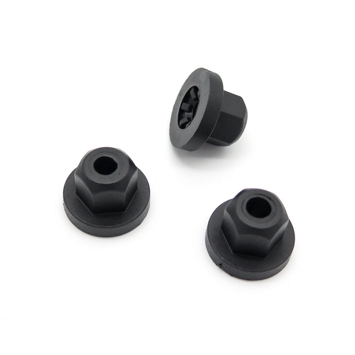 Plastic Nuts for Trim Panels, Upholstery & Sensor Mounts - Mercedes A0039900251 - VehicleClips