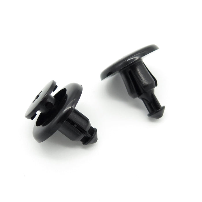 Plastic Push Fit Rivet Trim Clips, Mazda BC1D56145 - VehicleClips